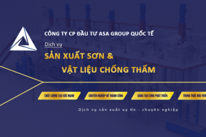 Dịch vụ sản xuất sơn & Vật liệu chống thấm trọn gói tại Asa Group | Dịch vụ sản xuất | Asagroup.com.vn